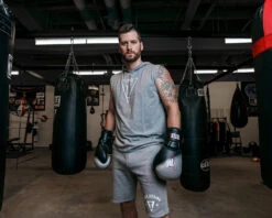 TITLE Boxing Outline Sleeveless Hoodie 19 TITLE Boxing Outline Sleeveless Hoodie -boxing supplies store LTA3GR 1