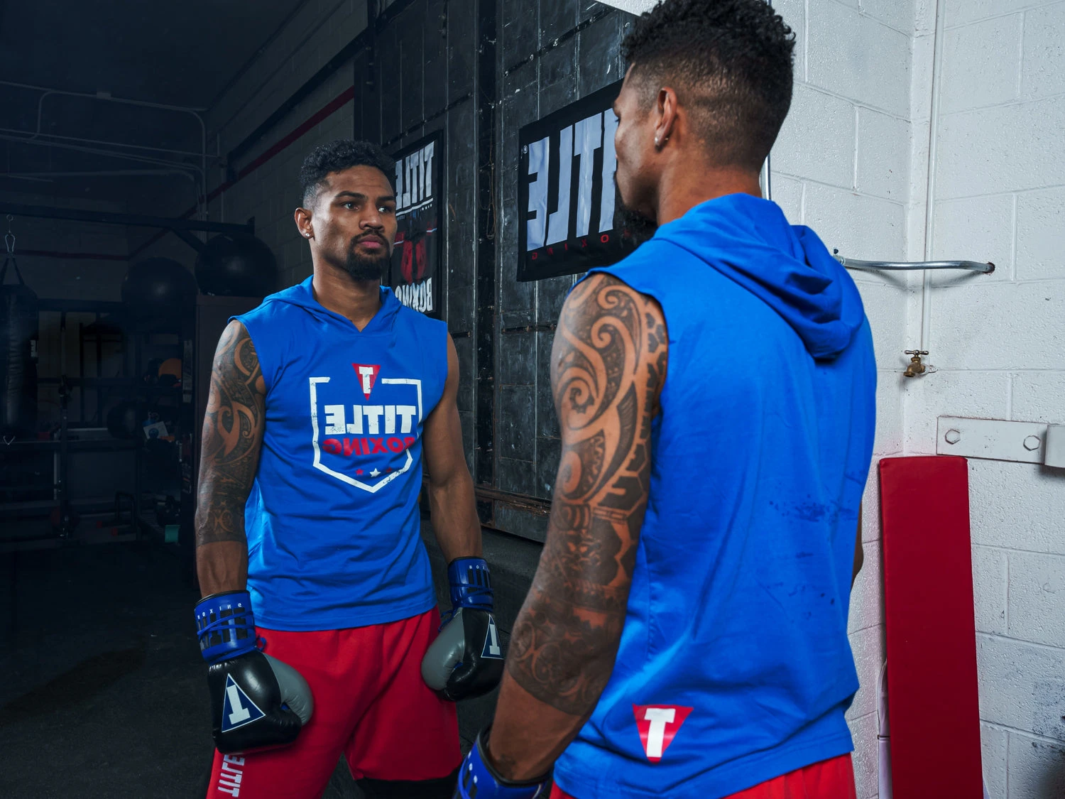 TITLE Boxing Jumbo Logo Sleeveless Hoodie 8 TITLE Boxing Jumbo Logo Sleeveless Hoodie - Image 6