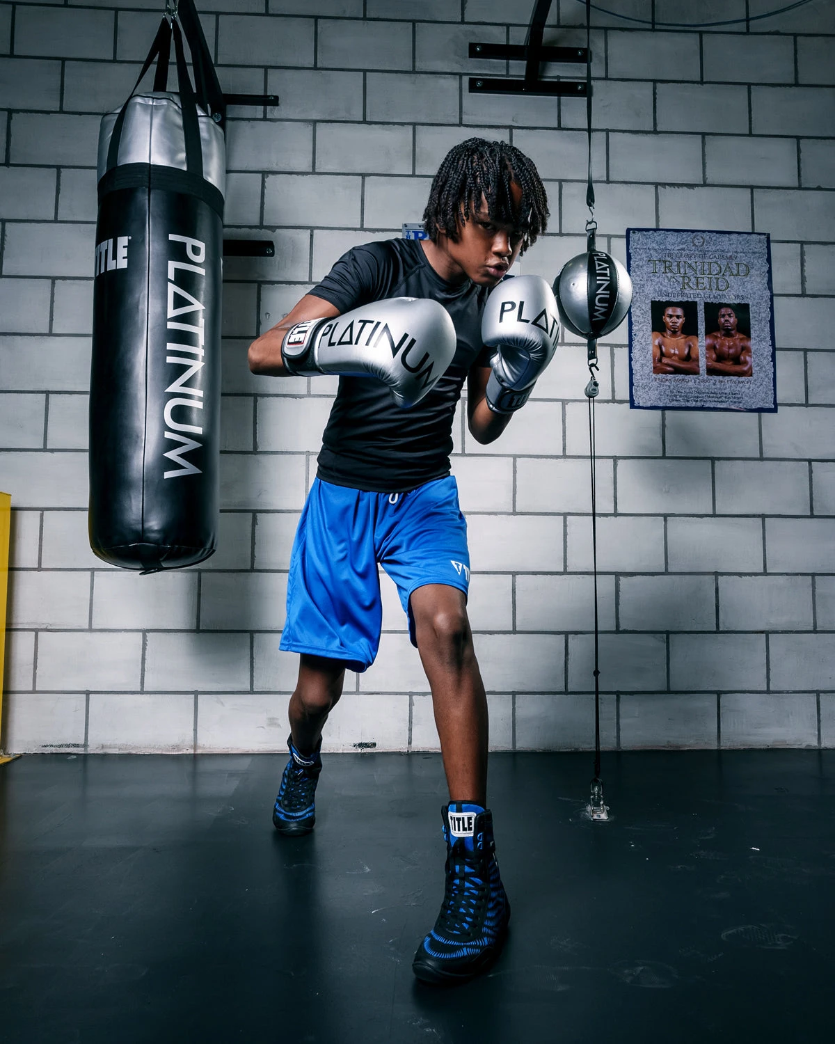 TITLE Platinum Prolific Boxing Bag Gloves 17 TITLE Platinum Prolific Boxing Bag Gloves - Image 15