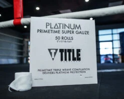 TITLE Platinum Primetime Super Gauze (Box Of 50 Rolls) 11 TITLE Platinum Primetime Super Gauze (Box Of 50 Rolls) -boxing supplies store PPSG50