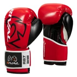 Rival Boxing Fitness Bag Gloves -boxing supplies store RB7 RD 02