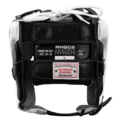 Rival Boxing Amateur Competition Headgear -boxing supplies store RHGC2 BK WH 4