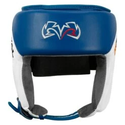 Rival Boxing Amateur Competition Headgear -boxing supplies store RHGC2 BL WH 2