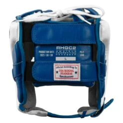 Rival Boxing Amateur Competition Headgear -boxing supplies store RHGC2 BL WH 4