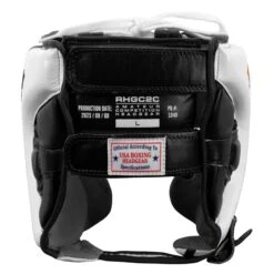 Rival Boxing Amateur Competition Headgear With Cheek Protect 17 Rival Boxing Amateur Competition Headgear With Cheek Protect -boxing supplies store RHGC2C BK WH 4