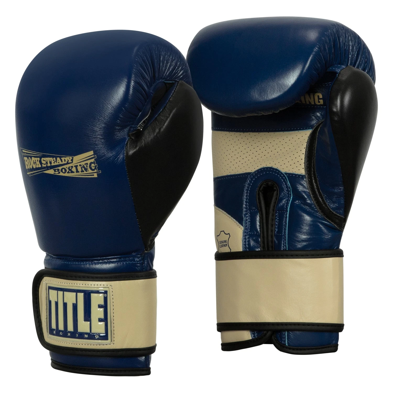 TITLE Boxing Rock Steady Leather Training Gloves 5 TITLE Boxing Rock Steady Leather Training Gloves - Image 3