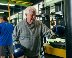 TITLE Boxing Rock Steady Leather Training Gloves 23 TITLE Boxing Rock Steady Leather Training Gloves -boxing supplies store RSBVLTTGBL 6