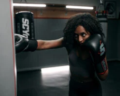 SCYntz Leather Bag Gloves 24 SCYntz Leather Bag Gloves -boxing supplies store SCYBGBK 5 4