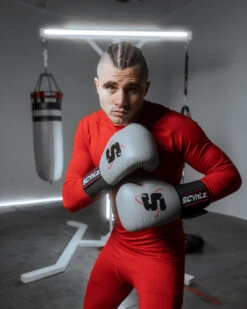 SCYntz Leather Bag Gloves 32 SCYntz Leather Bag Gloves -boxing supplies store SCYBGGRBK 1