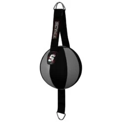 SCYntz Leather Double End Bag 21 SCYntz Leather Double End Bag -boxing supplies store SCYDEB GR BK 2