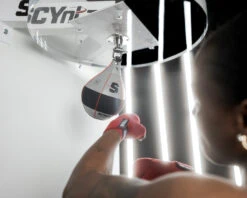 SCYntz Leather Speed Bag 12 SCYntz Leather Speed Bag -boxing supplies store SCYSBGRBK 1