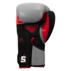 SCYntz Leather Training Gloves -boxing supplies store SCYTG GR BK 04