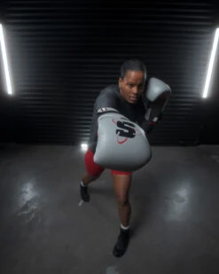 SCYntz Leather Training Gloves -boxing supplies store SCYTGGRBK 4