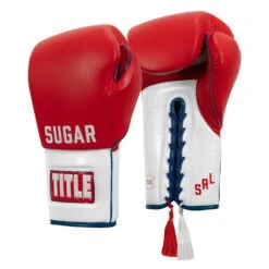 TITLE Boxing Sugar Ray Leonard Signature Leather Sparring Gloves 15 TITLE Boxing Sugar Ray Leonard Signature Leather Sparring Gloves -boxing supplies store SRLSLSG 2