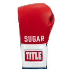 TITLE Boxing Sugar Ray Leonard Signature Leather Sparring Gloves 16 TITLE Boxing Sugar Ray Leonard Signature Leather Sparring Gloves -boxing supplies store SRLSLSG 3