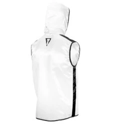 TITLE Boxing Sleeveless Ring Vest -boxing supplies store SSTV WH BK 2