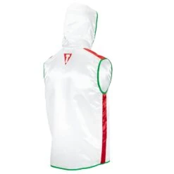 TITLE Boxing Sleeveless Ring Vest -boxing supplies store SSTV WH RD GN 2