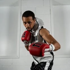 TITLE Boxing Sleeveless Ring Vest -boxing supplies store SSTV SV BK