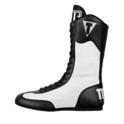 TITLE Boxing Speed-Flex Encore High-Top Shoes 35 TITLE Boxing Speed-Flex Encore High-Top Shoes -boxing supplies store TBS2 BK WH 1