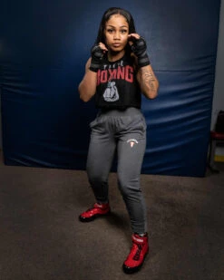 TITLE Boxing Ring Mamba Shoes -boxing supplies store TBS20 RD BK