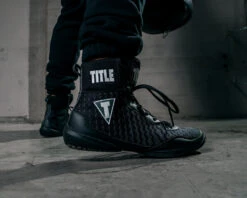 TITLE Boxing Predator II Shoes 2.0 34 TITLE Boxing Predator II Shoes 2.0 -boxing supplies store TBS39BKGR 1