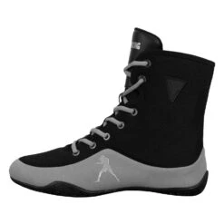 TITLE Boxing Engage Mesh Boxing Shoes -boxing supplies store TBS40 BK SV 1