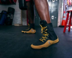 TITLE Boxing Engage Mesh Boxing Shoes -boxing supplies store TBS40BKGD 1