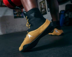 TITLE Boxing Engage Mesh Boxing Shoes -boxing supplies store TBS40BKGD 2