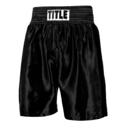 TITLE Boxing Edge Boxing Trunks 2.0 -boxing supplies store TBTC2 BK BK 1