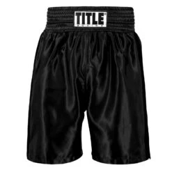 TITLE Boxing Edge Boxing Trunks 2.0 -boxing supplies store TBTC2 BK BK 2