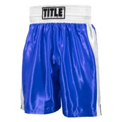 TITLE Boxing Edge Boxing Trunks -boxing supplies store TBTC2 BL WH 1 697d6118 a0a0 4aa2 9f87 c1693a2b8179