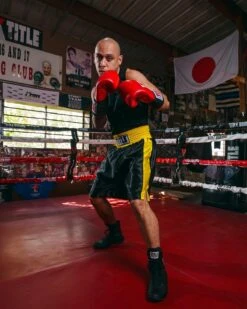 TITLE Boxing Edge Boxing Trunks 2.0 -boxing supplies store TBTC2BKGD 1