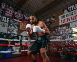 TITLE Boxing Edge Boxing Trunks 2.0 -boxing supplies store TBTC2BK 3 2