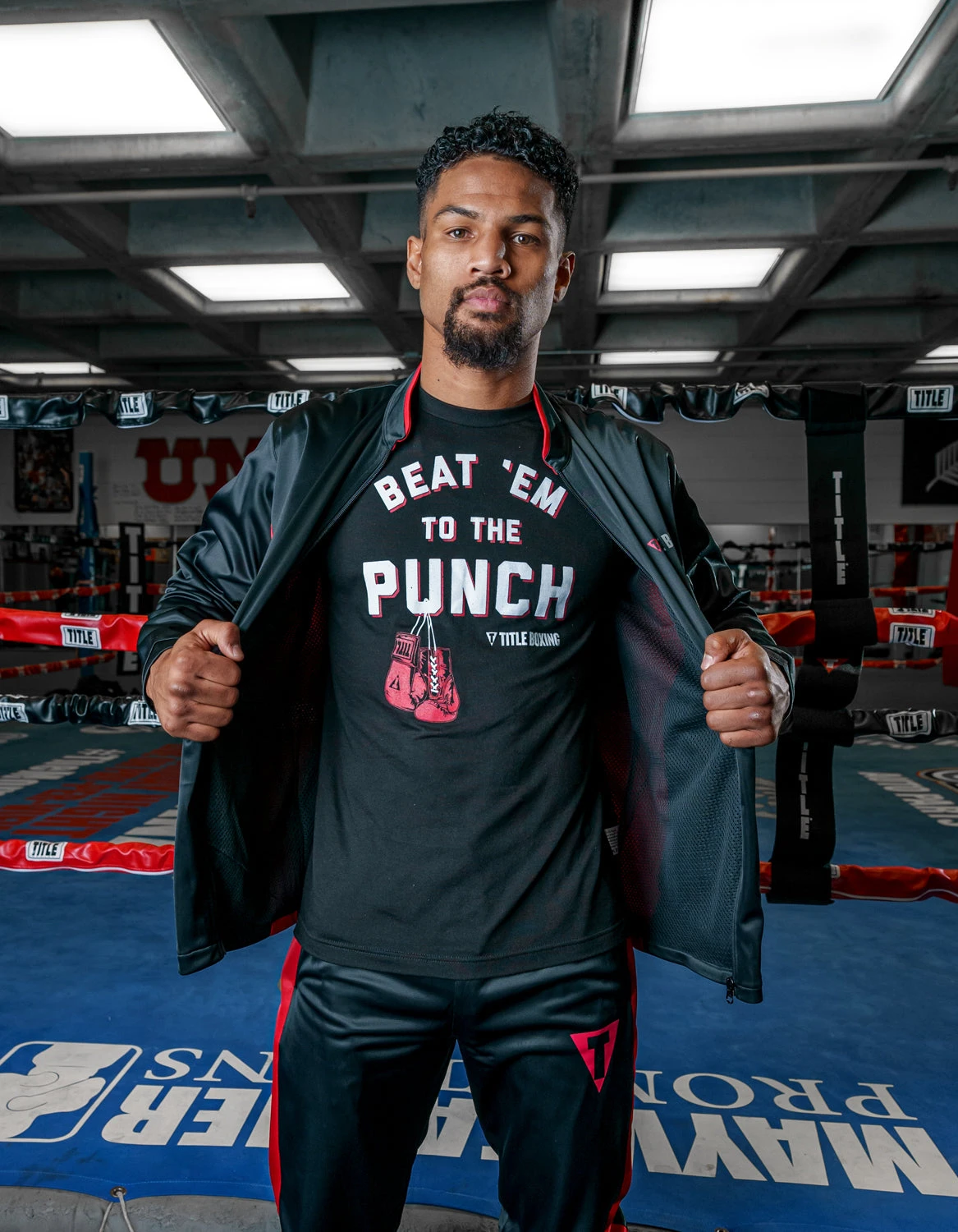 TITLE Boxing Beat Em To The Punch Tee 4 TITLE Boxing Beat Em To The Punch Tee - Image 2