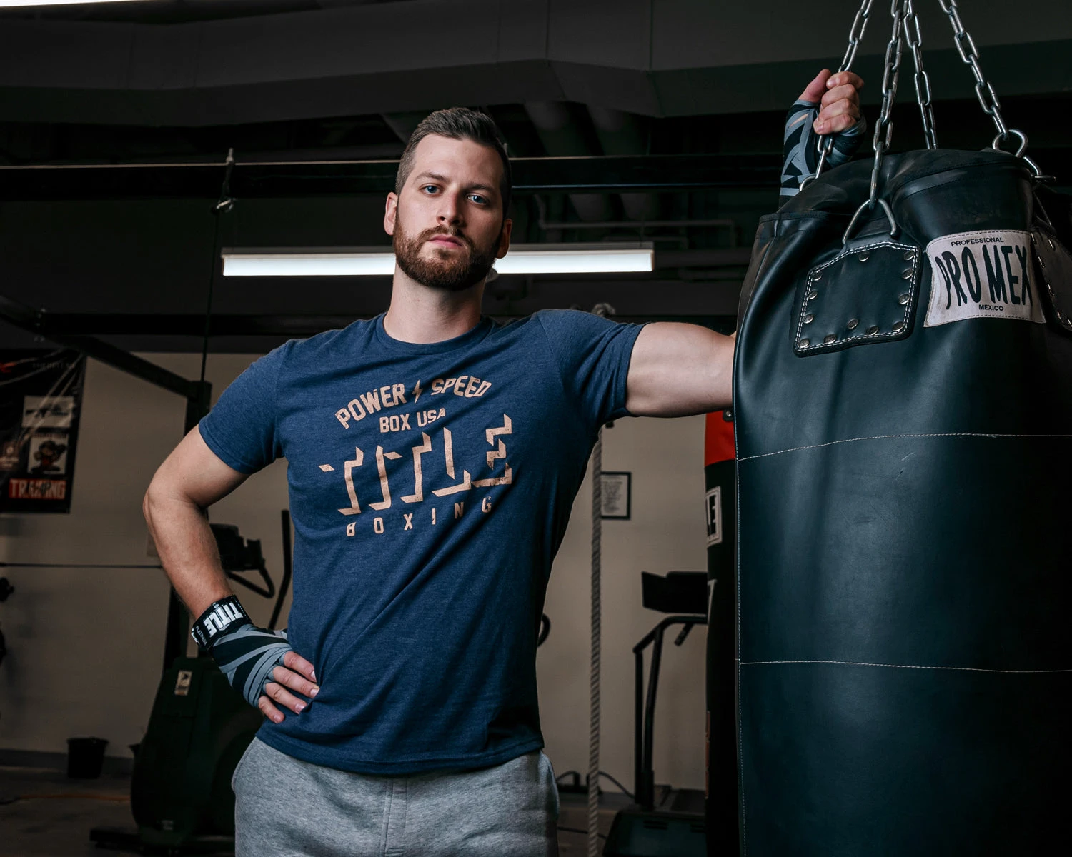 TITLE Boxing Power And Speed Tee 5 TITLE Boxing Power And Speed Tee - Image 3