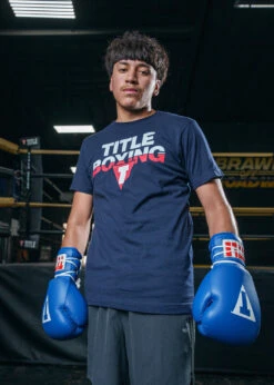 TITLE Boxing Altered Icon Tee -boxing supplies store TBTS220NV 2