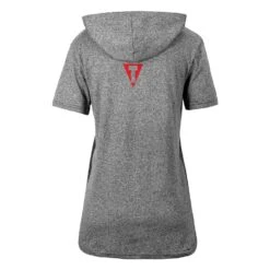 TITLE Boxing Women's Vintage Short Sleeve Hooded Tee -boxing supplies store TBWTS213 GR 2