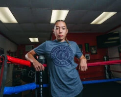 TITLE Boxing Women's Vintage Short Sleeve Hooded Tee -boxing supplies store TBWTS213BL 1 d66878ad b6f6 408c b355 58033c79cfaf