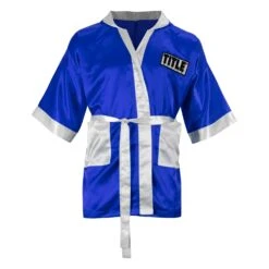 TITLE Boxing Pro Fingertip Robe 2.0 33 TITLE Boxing Pro Fingertip Robe 2.0 -boxing supplies store TSRF2 BL WH 1