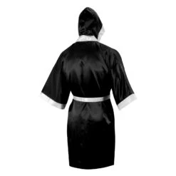 TITLE Boxing Pro Full Length Robe 3.0 31 TITLE Boxing Pro Full Length Robe 3.0 -boxing supplies store TSRFL3 BK WH 3