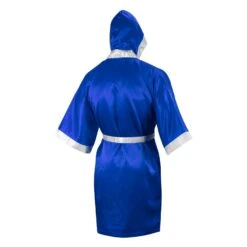 TITLE Boxing Pro Full Length Robe 3.0 36 TITLE Boxing Pro Full Length Robe 3.0 -boxing supplies store TSRFL3 BL WH 3