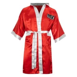 TITLE Boxing Pro Full Length Robe 3.0 39 TITLE Boxing Pro Full Length Robe 3.0 -boxing supplies store TSRFL3 RD WH 1