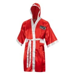 TITLE Boxing Pro Full Length Robe 3.0 41 TITLE Boxing Pro Full Length Robe 3.0 -boxing supplies store TSRFL3 RD WH 2