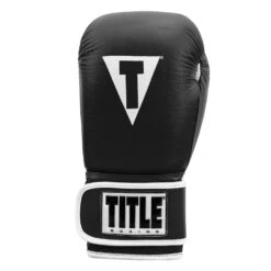 TITLE Boxing Pro Style Leather Training Gloves 3.0 33 TITLE Boxing Pro Style Leather Training Gloves 3.0 -boxing supplies store TVVTG3 BK WH 003