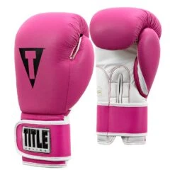 TITLE Boxing Pro Style Leather Training Gloves 3.0 39 TITLE Boxing Pro Style Leather Training Gloves 3.0 -boxing supplies store TVVTG3 HPK WH 002