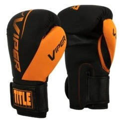 Viper By TITLE Boxing Strike Bag Gloves 2.0 28 Viper By TITLE Boxing Strike Bag Gloves 2.0 -boxing supplies store VSBG2 BK OR 02