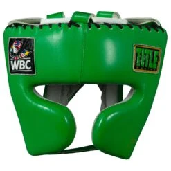 WBC By TITLE Boxing Sparring Headgear 27 WBC By TITLE Boxing Sparring Headgear -boxing supplies store WBCHG GN 2