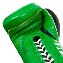 WBC By TITLE Boxing Sparring Gloves 31 WBC By TITLE Boxing Sparring Gloves -boxing supplies store WBCSG GN BK 05