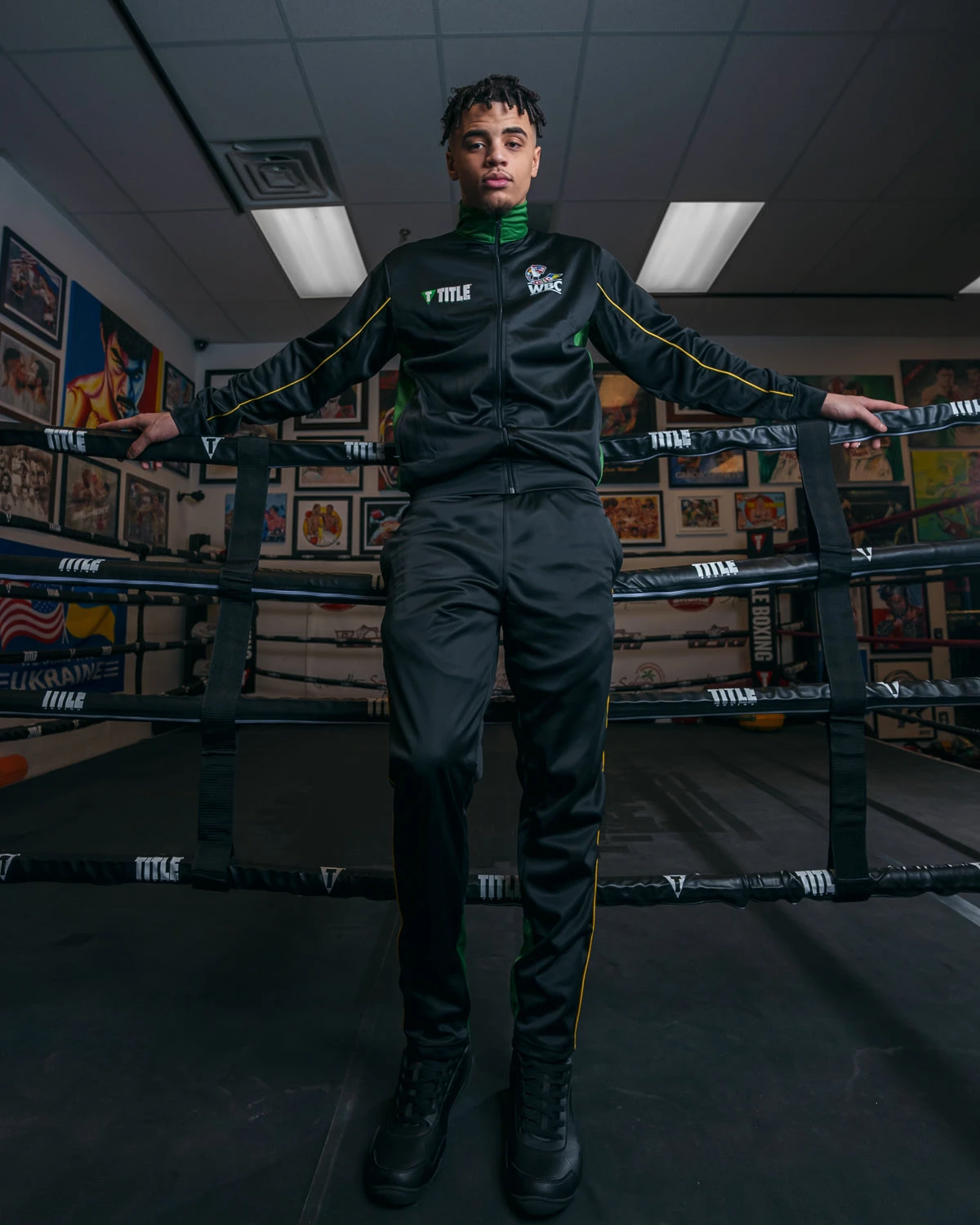 WBC By TITLE Boxing Warm-Up Suit 6 WBC By TITLE Boxing Warm-Up Suit - Image 4