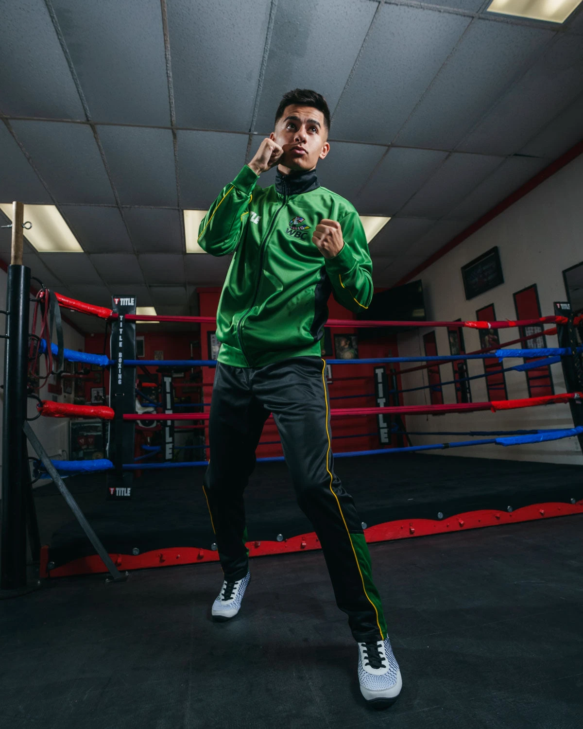 WBC By TITLE Boxing Warm-Up Suit 12 WBC By TITLE Boxing Warm-Up Suit - Image 10